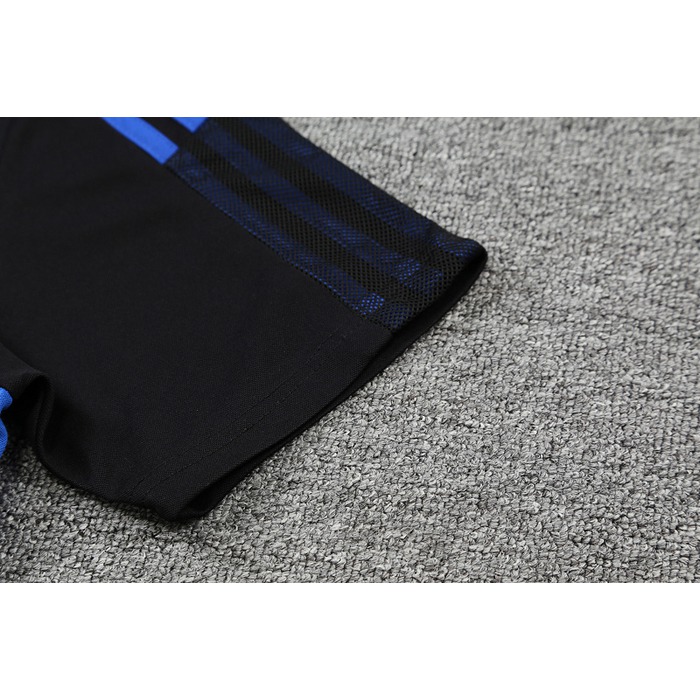 Camiseta Polo del Real Madrid 22-23 Negro y Azul - Haga un click en la imagen para cerrar